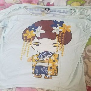 PRELOVED harajuku lovers tshirt size xl